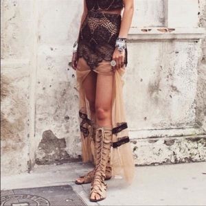 For Love & Lemons Antigua Skirt